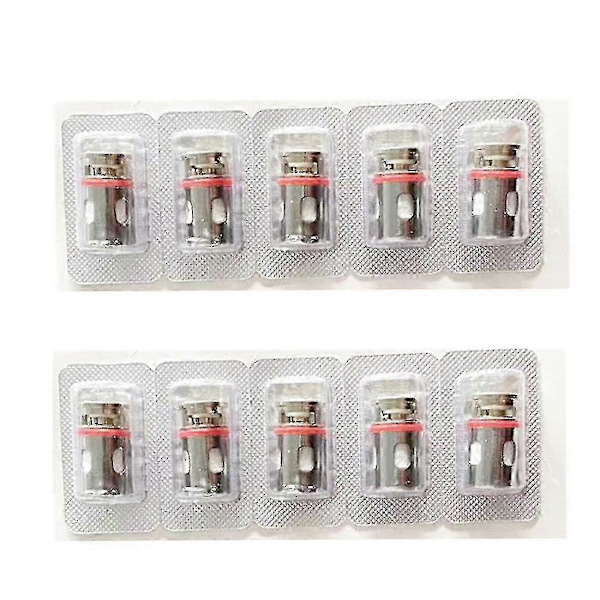 10 st/paket PNP-spolar Ersättnings-spolar VM1 0,3 ohm Mesh-spolar för X R Air S Argus Gt Pod