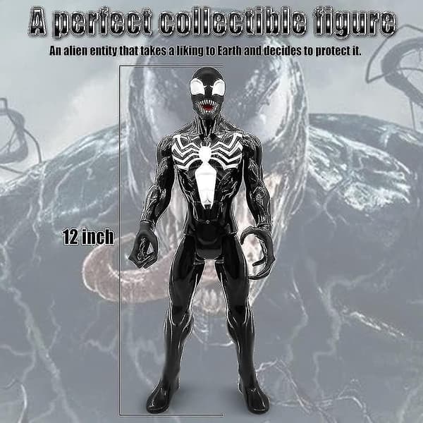 Poserbar Actionfigur Poserbar Lekefigur Venom Samleobjektmodell