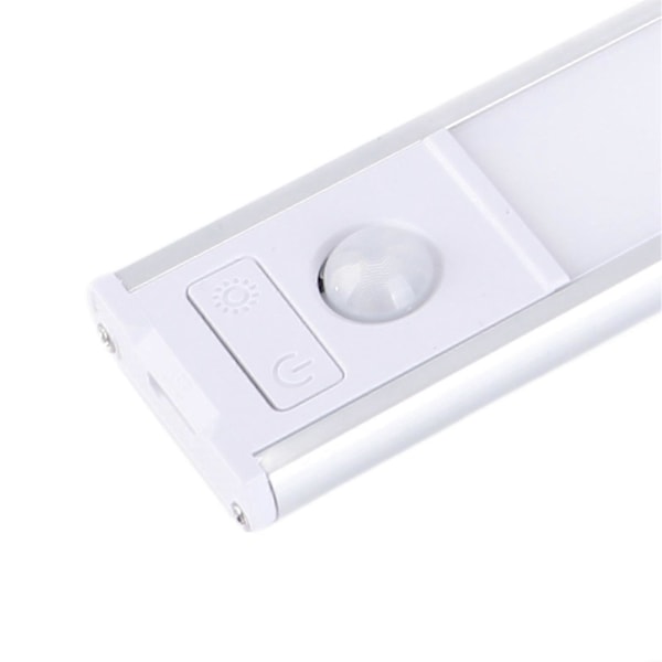 Skåpbelysning / Bänkbelysning, LED-ljuslist med rörelsesensor 3-pack Vit