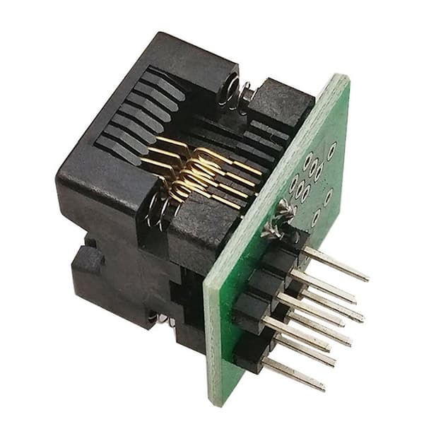 1 stk SOP8 til DIP8 SOP8 Turn DIP8 SOIC8 til DIP8 IC Socket Programmer Adapter Socket til Bred 150Mil