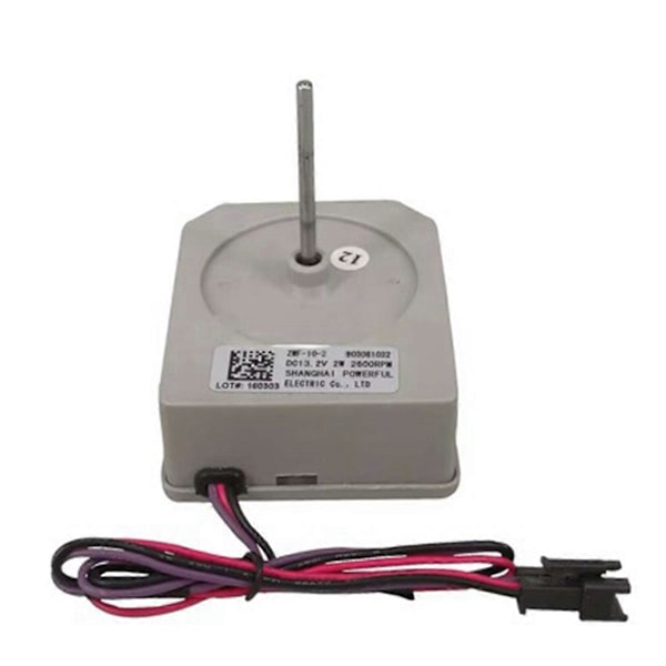 DC Motor Blæser til Dobbeltdørs Køleskab Blæsermotor ZWF-10-2 B03081032 DC13.2V 2W