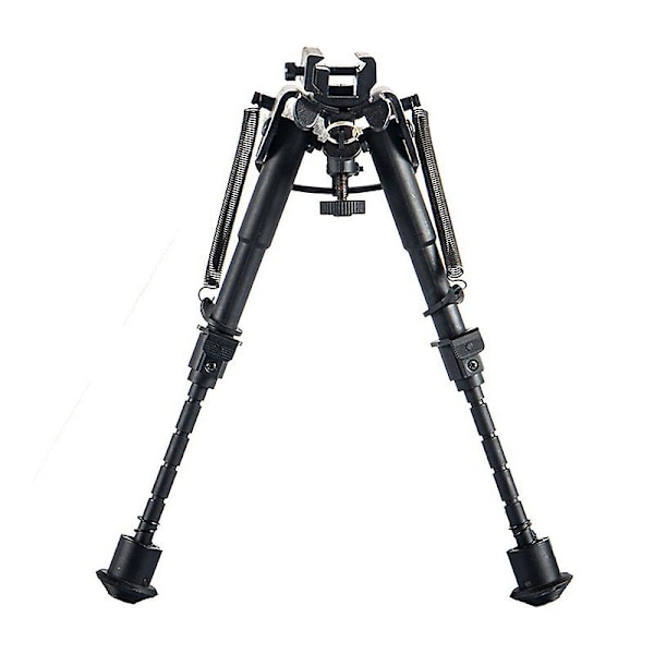 Airsoft Riffel Bipod 6~9 Tommer Teleskopisk Tripod Stativ Passer 20mm Picatinny Skinne