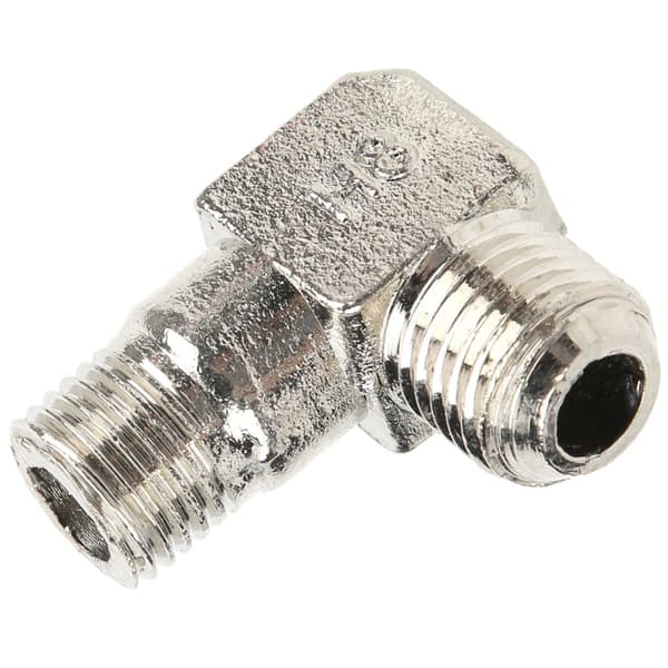 Right Angle Zinc Alloy Pipe Fitting - 1/4 x 14 Air Pump Connector