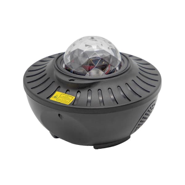 Stjerneprojektor LED Galaxy Lys / Natlys / Stjernehimmel Lampe Sort