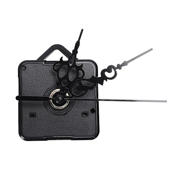 Kvartsväggklocka rörelsemekanism svart DIY reparationsdelar kit klockrörelsemekanism