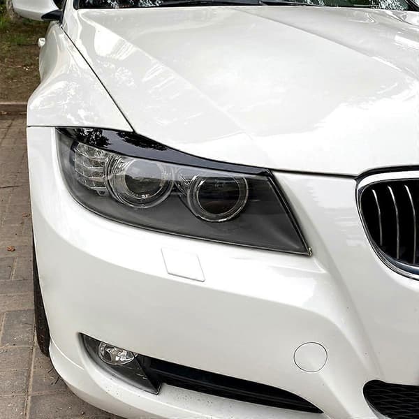 For 3-serie E90 E91 320I 330I 2005-2012 Frontlykt Deksel Pyntelist Øyenbryn Deksel Trim Sti