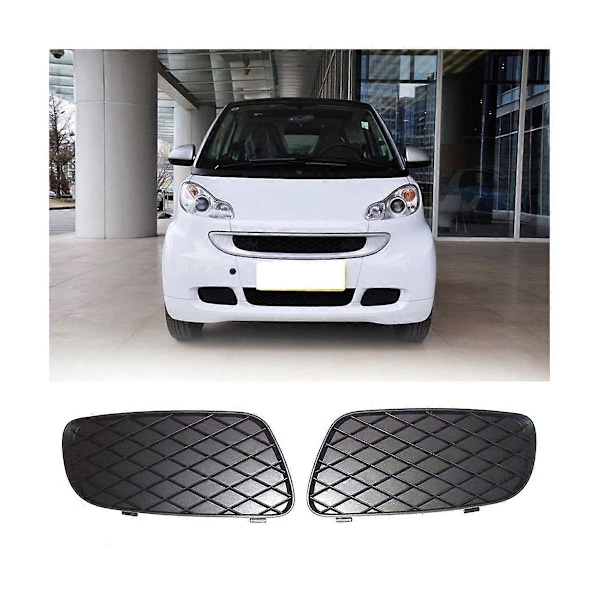 Bil Dimljusram Dimljusgaller för Smart Fortwo 451 2008-2012 Dimljusskydd 4518260124C22A 4
