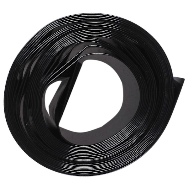 70mm/44mm PVC Varmekrympeslange Sort 2m 6,5ft Til
