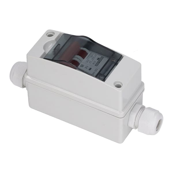 DC Circuit Breaker IP65 Waterproof DC Disconnector for Solar Systems 2P 1000V 16A