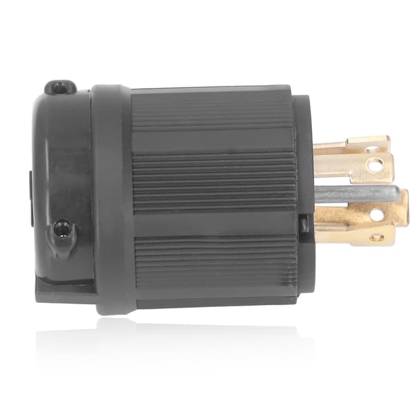 Locking Plug US Standard 5-Hole Adapter NEMA L21-30 30A 120 208V for Appliances
