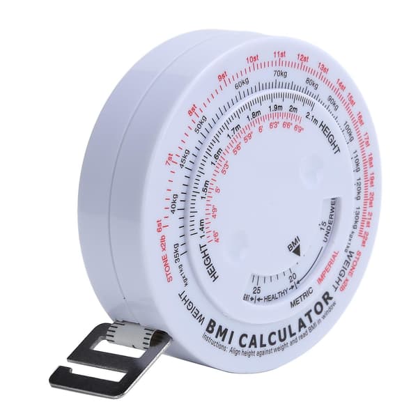 BMI-laskuri mittanauhalla ja kehon rasvamittarilla - 150cm