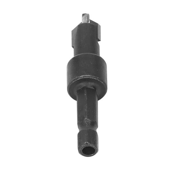 Countersink Drill Bit Set Hex Shank Adjustable Replacement with Wrench Storage Container for Wood Metal Power Tools