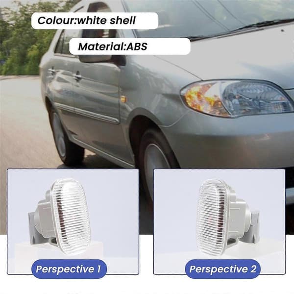 2 stk. sidemarkeringsblinklys for Vios Axp4 Scp4 2002-2006 for 2004-2006 81730-0D020