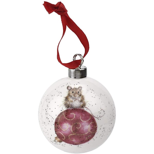 Wrendale Designs Creature Stirring Julgranskulor