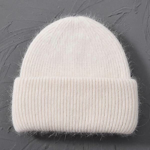 Cashmere-luer for kvinner, høstlue i ull