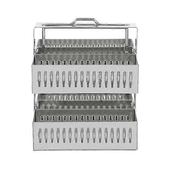 Glas D Objektglas Mikroskop Objektglas Rack 1,2 mm Mikroskop Objektglaslåda