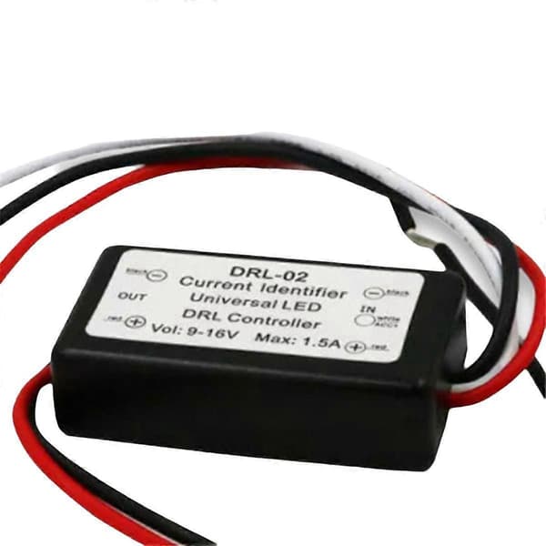 Bil LED Kørelys Controller Lampe Forsinkelse Controller LED Konstant Tændt Controller Bil Tilbehør