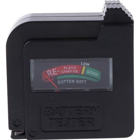 AAA/AA/C/D/1.5V/9V Universal Knappcelle Batteri Volt Tester