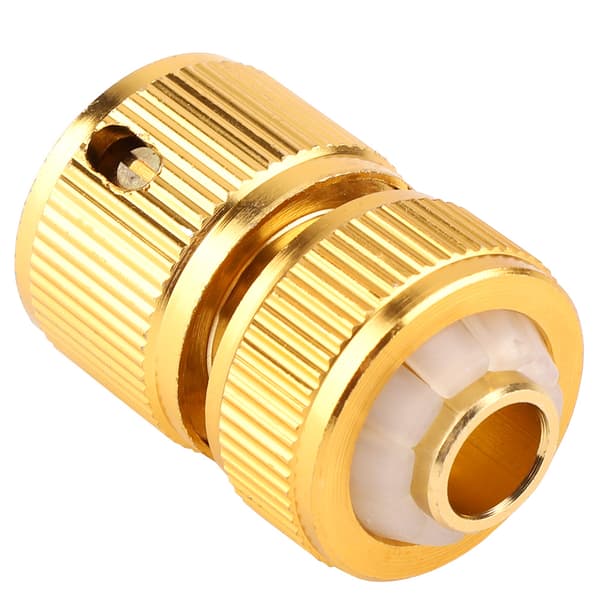 Alloy Garden Hose Adapter, Quick Connect, Faucet Connector, Nozzle