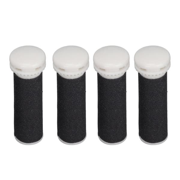 4pcs Replacement Roller Electric Foot File Grinding Tool Replacement Head for Foot Pedicure Tool