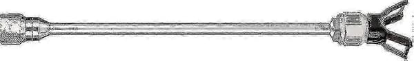 Wagner Control Pro -suuttimeen pidennys 30 cm, musta p20241126540