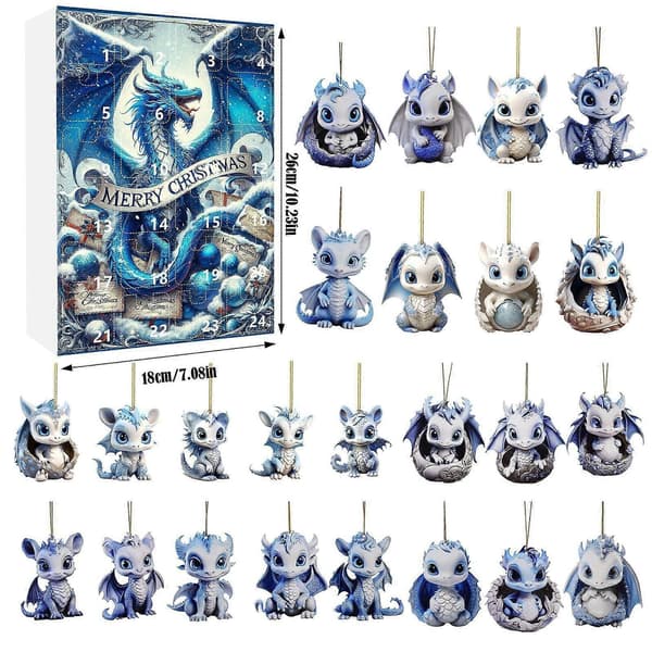 Drager Adventkalender 2024 - Unik Juletelling