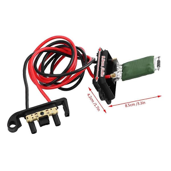 Varmeblæser Motor Modstand til Renault Clio MK3 III Modus 7701209803
