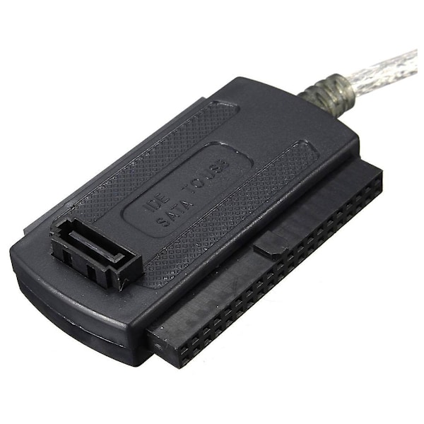 SAWAKE USB 2.0 hane till IDE SATA-adapterkonverterkabel hårddiskadapterkabel för PC 2,5\" 3,5\" HDD-hårddisk