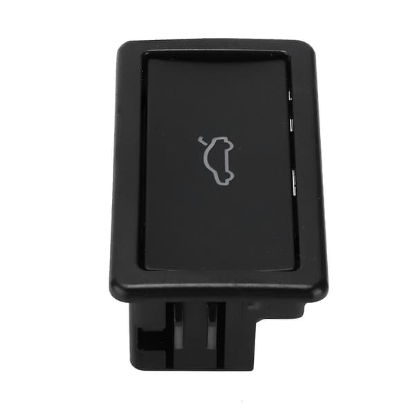 A4 A6 A7 A8 Bakluke Trunk Bryter Trykknapp 3D0959831D - Svart ABS Erstatning