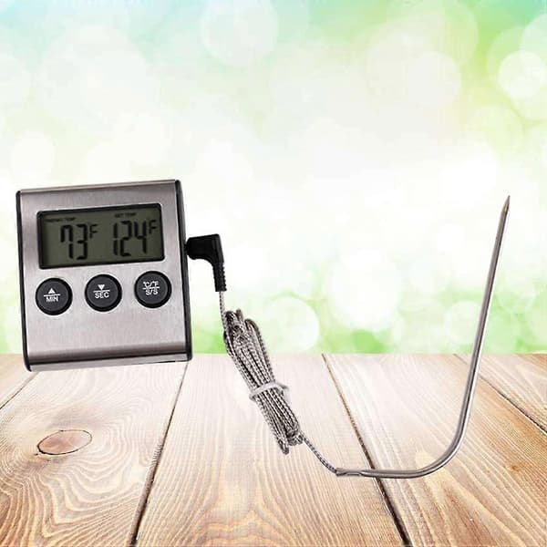 Termometer Mad Barbecue Termometer Røgeovn Termometer Køkken Termometer Kød Termometer