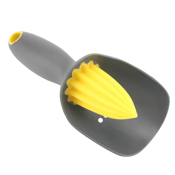 Ergonomisk Manuell Mini Citronpress för Lime Apelsin (Svart)