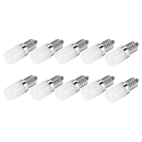 10 stk. E14 AC 230V LED lyspære for stearinlys, reservedeler