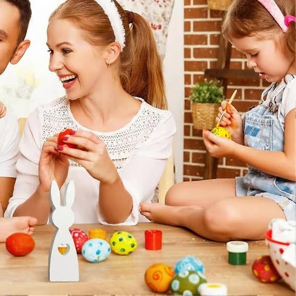 Påske Silikonform Skrivebord Kaninpynt Silikonform