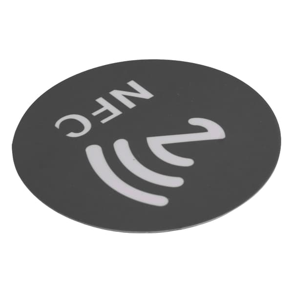 20 Pieces NFC Stickers 125KHz Anti-interference ID Phone NFC Sticker for Access Control Home Assistant Black