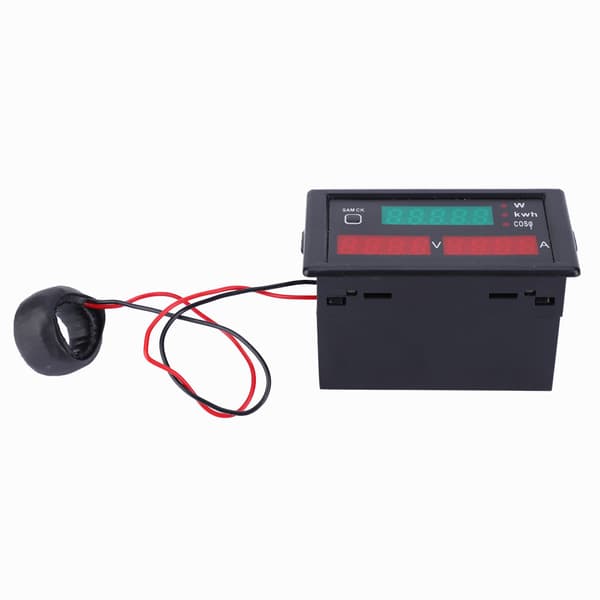 DL69-2047 5-i-1 Multifunktionsenergimätare Voltmeter Amperemeter Effektfaktor Effektmätare (80~300V ~100A)