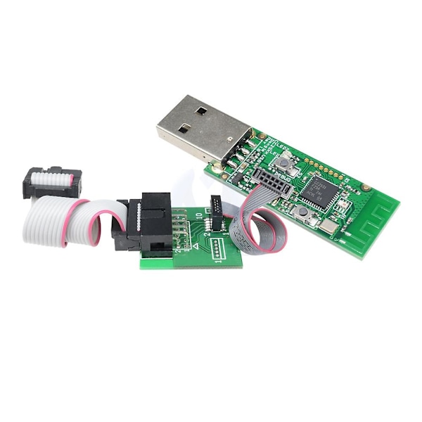 CC2531 Zigbee Emulator CC-Debugger USB Programmer CC2531 CC2540 Sniffer Bluetooth Modul med Connector Downloader Kabel