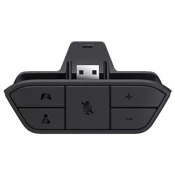 Stereo Headset Adapter til Xbox One/One S/Elite 1&2/til Xbox Series X|S Controllers, Mic Headphone Adapter til Xbox One Controller
