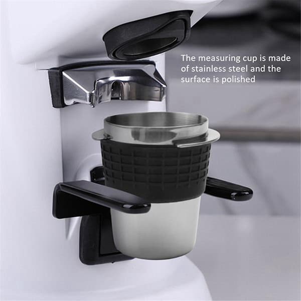 51mm Kaffe Dosering Kopp Sniffing Mugg for Espressomaskin Slitesterk Rustfritt Stål Kaffe Dosi