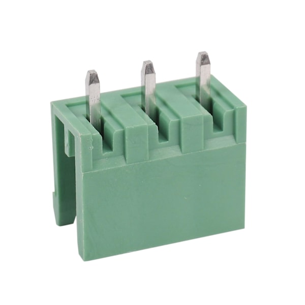 10 stk 5,08 mm Pitch 3-polet Plug-in Skrue PCB Terminalblok Connector Højre Vinkel