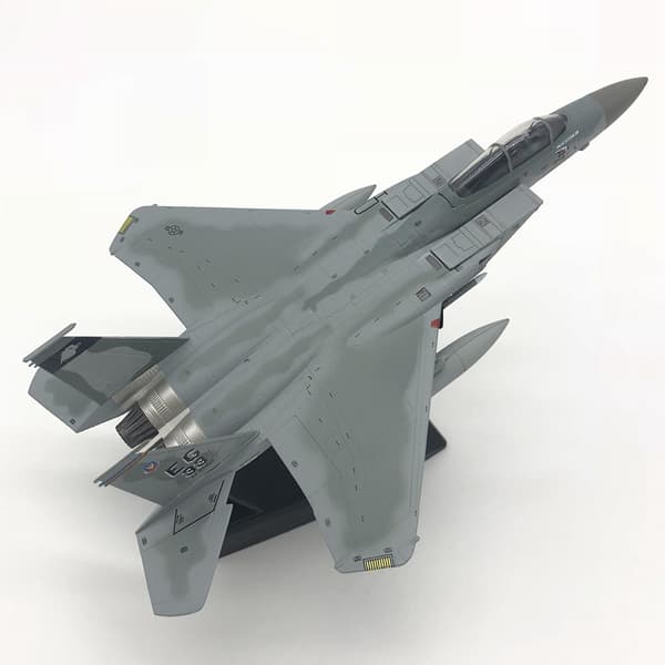 1/100 Skala Diecast Flygplan F15 Eagle Amerikanska Marinen Flygplan Modell För Samling Present Hem Vardagsrumsdekor