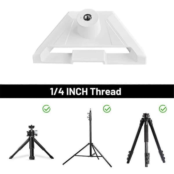Til Mini Tripod Adapter Mount 1 4 Tommer Hun Gevind Passer til Mini og de Fleste Almindelige Tripod Størrelser