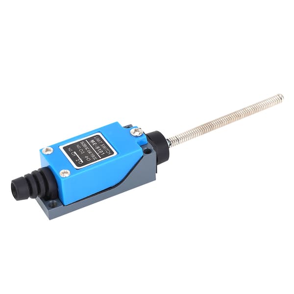 ME-9101 Limit Switch 250VAC 50~60Hz 115VDC Adjustable Roller Lever Micro Switch 17.3 x 2.7 x 2.4 cm