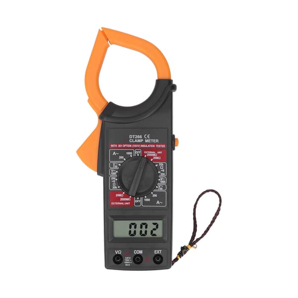 Clamp Meter Digital Multimeter 600A AC/DC Voltage Tester Electrical Kit