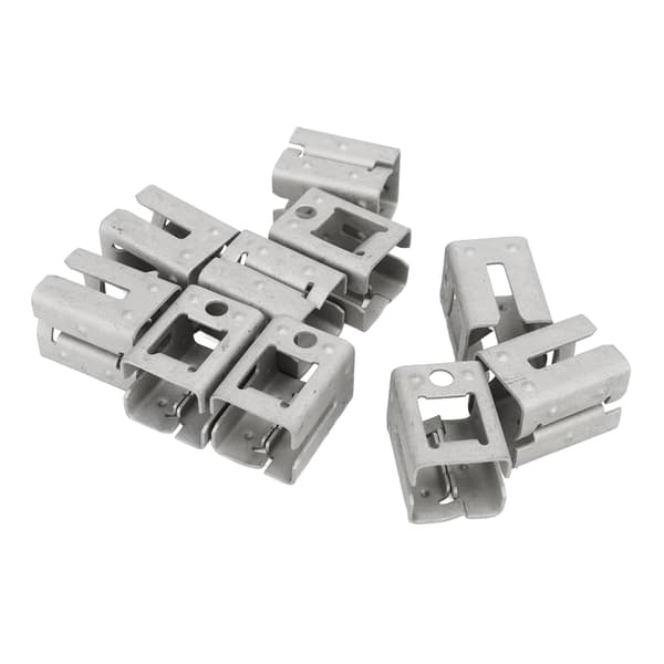 10 Pcs Solar Panel Mount PV Quick Installation Buckle Spring Steel for Power