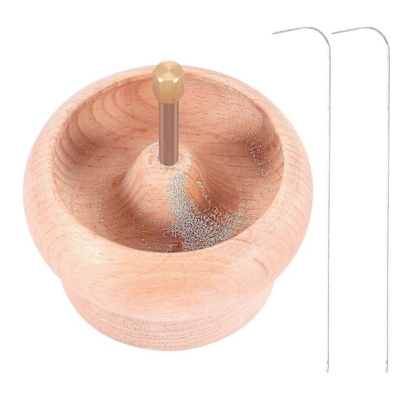 Gör-det-själv-pärlspinnare hållare ädelsten verkstad trä hantverksprojekt strängning med storögd nål G