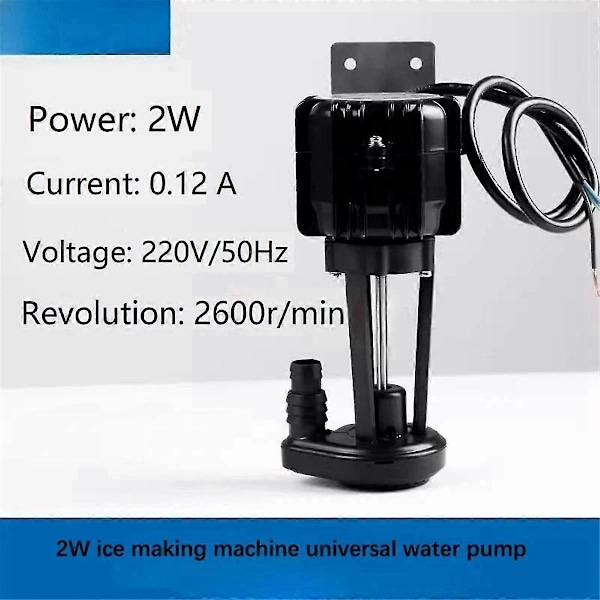 2w Ismaskin Universell Vattenpump för Jiujing Yanghang Yingnian Ruiqi Donper