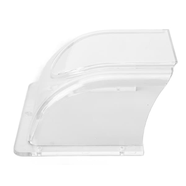 Plastic Doorbell Rain Cover Transparent Waterproof Protective Accessory for Access Control
