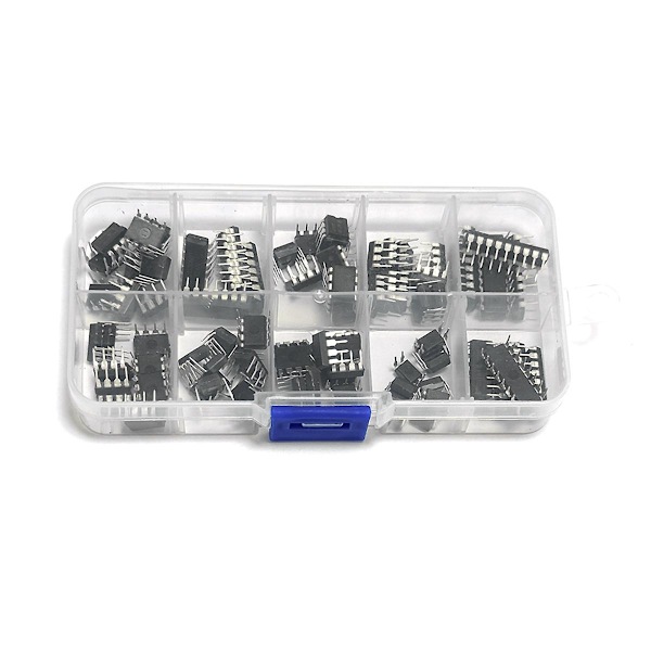 85 kpl 10 IC NE555 LM324 Integroidut Piirisarjat