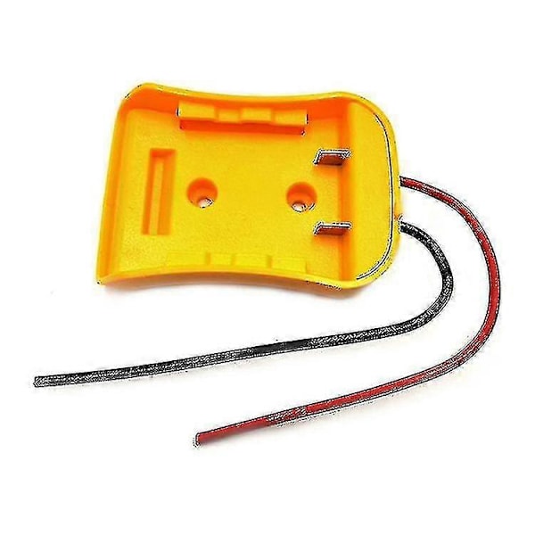 Batteriadapter Power Wheels Adapter Kompatibel med Dewalt Batteri 18v Power Dock Holder Power Mount Connector