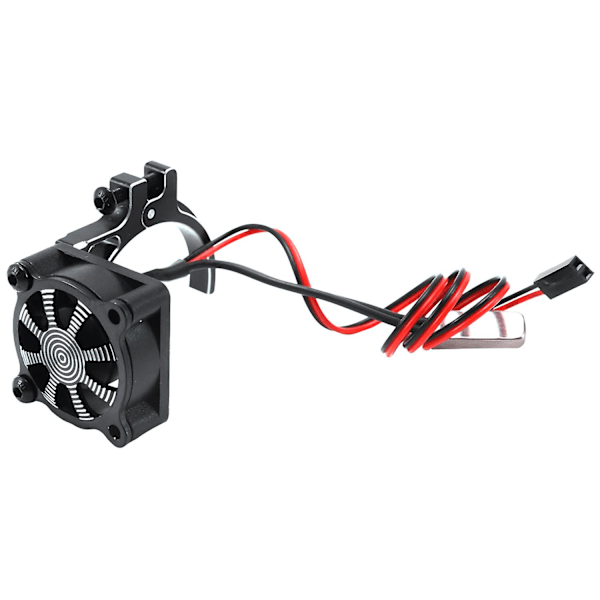 Kylare med Fläkt och Termisk Sensor för RC-Bil 3650 3660 550 540 Motor CNC Aluminiumlegering Klämma